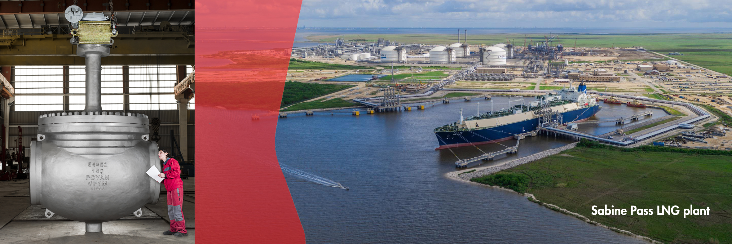 2000 VÁLVULAS PARA EL SEXTO TREN DE SABINE PASS LNG