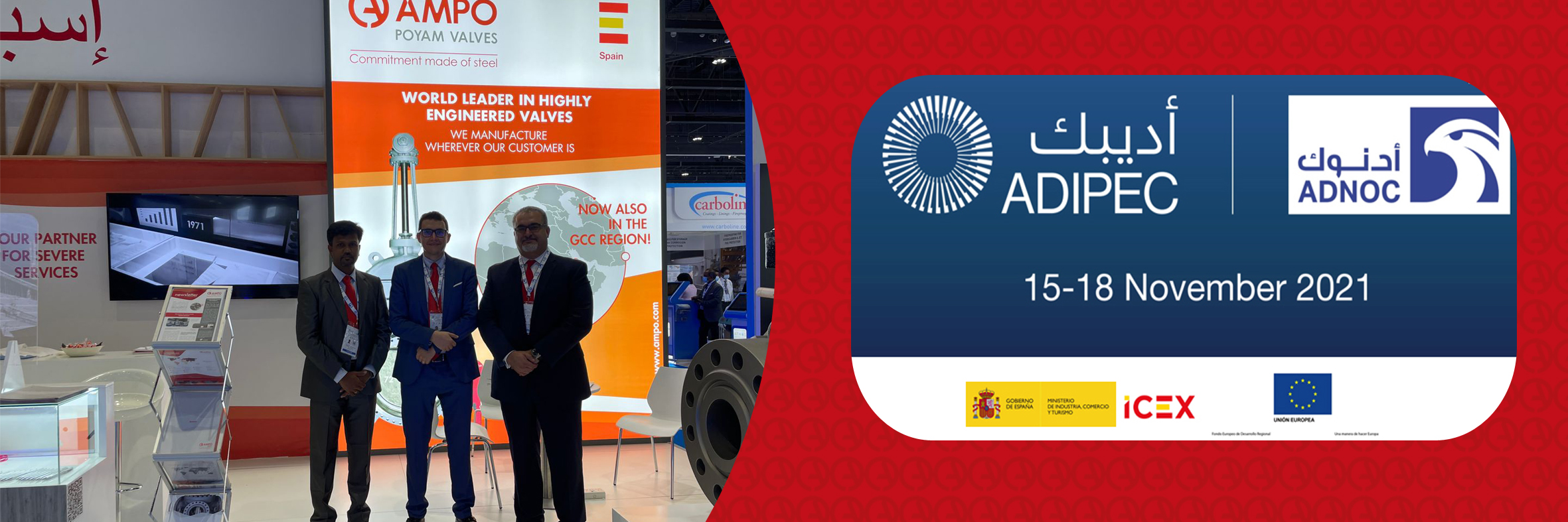 VISÍTENOS EN ADIPEC